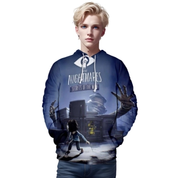 Little Nightmares Hoodie &#8211; Unisex 3D Hooded Sweatshirt