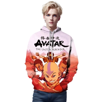 Anime Avatar The Last Airbender 3D Printed Casual Pullovers Hoodie