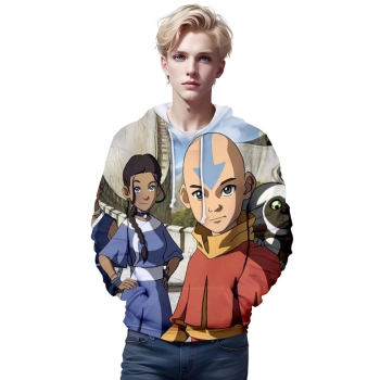 Anime Avatar the Last Airbender Sweatshirt &#8211;  3D Printed Hooded Casual Coats Hoodies