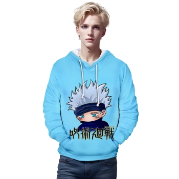 Anime Jujutsu Kaisen Hoodies Sweatshirt &#8211; 3D Printed Pullover