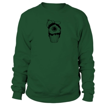 Halloween Cupcake Eye Boy Sweatshirt