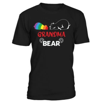 Grandma Bear LGBT Rainbow Pride