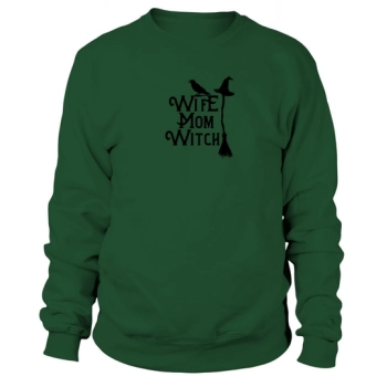 HALLOWEEN WIFE HOMETOWN Sweatshirt