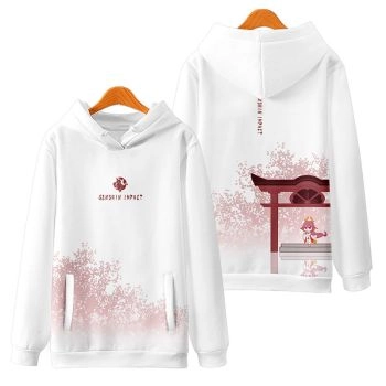 Versatile Genshin Impact Yae Miko Anime Hoodie