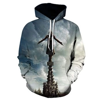 Assassins Creed Hoodies &#8211; 3D Print Altair Ezio Sky Drawstring Pullover Sweatshirt