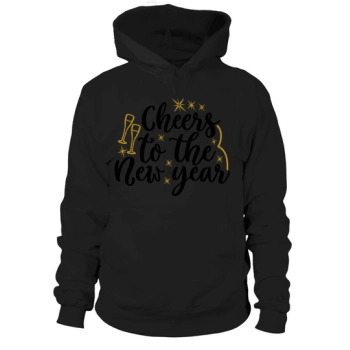 cheers to the new year 01 hoodies