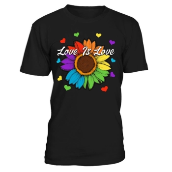 Sunflower LGBT Love is Love