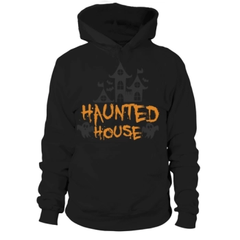 Welcome To Our Haunted House Halloween Hoodies