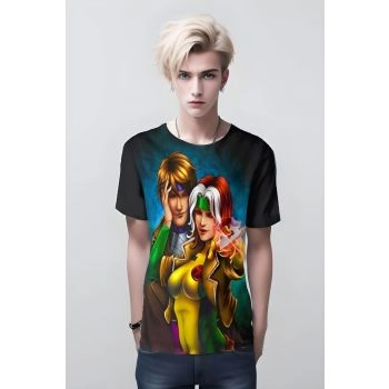 Rogue and Gambit from X-Men Shirt - Love Like Rogue and Gambit in Multiple Colors