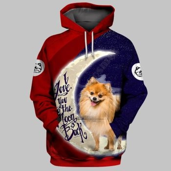 Temperament Colorful Dog Pattern Animals Hoodie