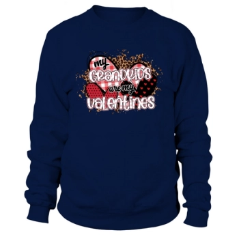 My Grandkids Are My Valentines Sublimation Sweatshirt