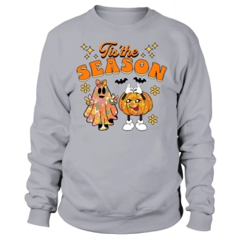 Tis the Season to Be Spooky Halloween Holiday Sweatshirt