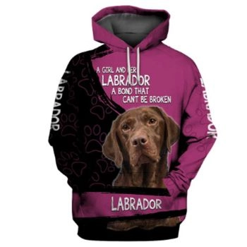 Street Black Pink Dog Pattern Animals Hoodie