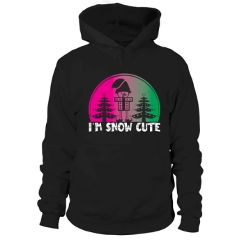 In the snow Cute Christmas Hoodies