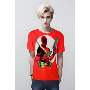 Daredevil Costume Shirt - Transform into the Man Without Fear in Red