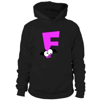 Halloween Alphabet Clipart F Hoodies