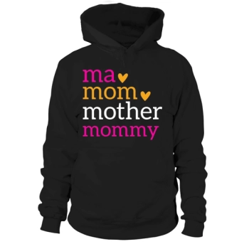 Ma Mom Mommy Mother Hoodies