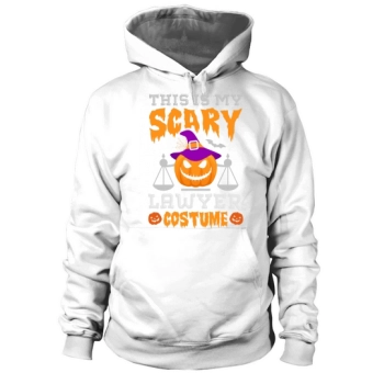 This Is My Scary Lawyer Halloween Costume Hoodies