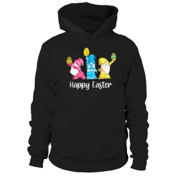 Women Kids Men Happy Easter Bunny Gnomes Hoodies