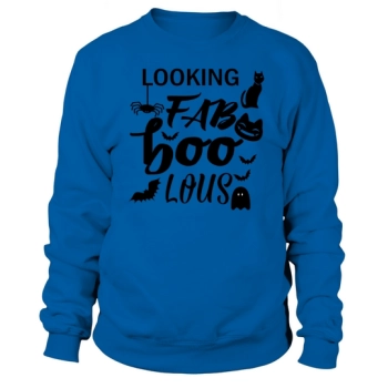 Looking Fab BOO Lous Halloween Sweatshirt