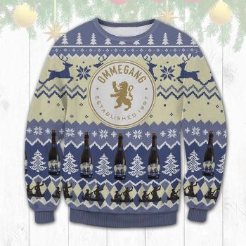 Brewery Ommegang Hennepin Christmas Ugly Sweater