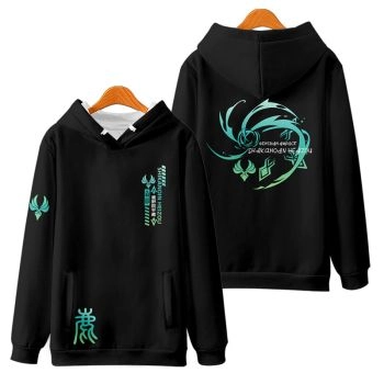 Noble Genshin Impact Shikanoin Heizou Anime Hoodie