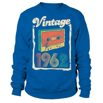 Vintage 1962 - 60 years old - 60th birthday gift Sweatshirt