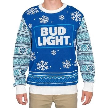 Bud Light Classic Ugly Sweater Christmas