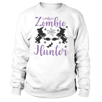 Zombie Hunter Halloween Costume Sweatshirt