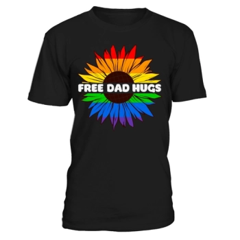 Free Dad Hugs Pride LGBT