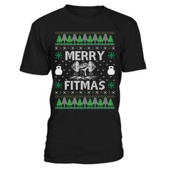 Merry fitmas ugly christmas