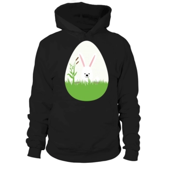 Easter Bunny on Easter Egg Hoodies