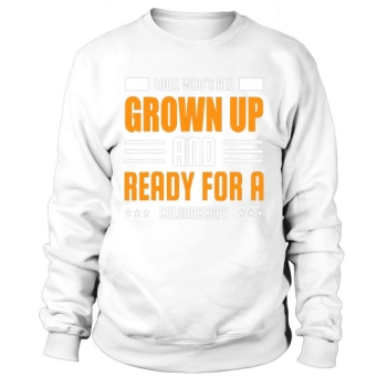 Ready for Colonoscopy Funny 50th Birthday Gift 50 Years Old Sweatshirt