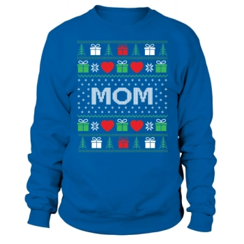 Mom Ugly Christmas Vector Sweatshirt