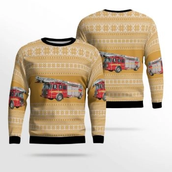 Canada Toronto Fire Services Ugly Sweater