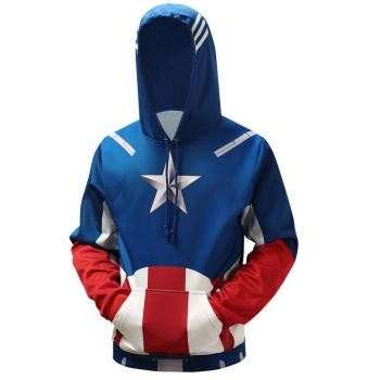 Captain America &#8211; Movie Hoodie
