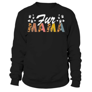 Fur Mama Leopard Mother's Day Sweatshirt