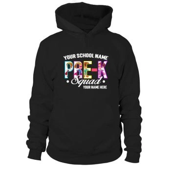 Pre-K Teacher, Personalized For Teachers Team, Pre-K Teacher Hoodies, Pre-K Squad Crew, Team Pre-K, Back to School Gift - Light Blue / XXL Hoodies
