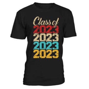 Class of 2023 Vintage Retro T-Shirt