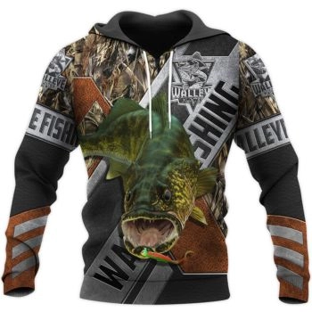Oversize Colorful Fish Pattern Animals Hoodie