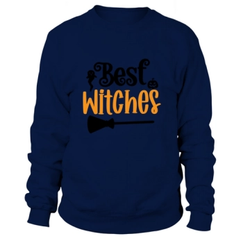 Best Witches Witches Broom Witches Halloween Sweatshirt