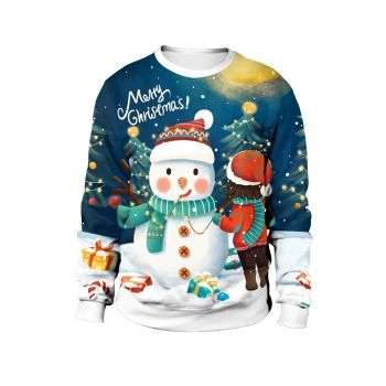 Cute Snowman Merry Christmas sweater
