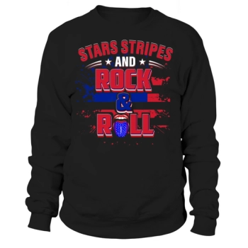 Stars Stripes and Rock & Roll Sweatshirt