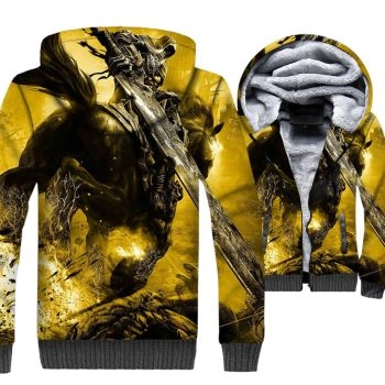 Darksiders Jackets &#8211; Darksiders Game Series War Ruin Super Cool 3D Fleece Jacket