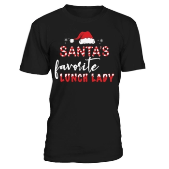 Santa's favorite lunch lady Christmas