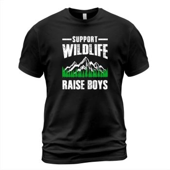 Supporting wildlife Raising boys