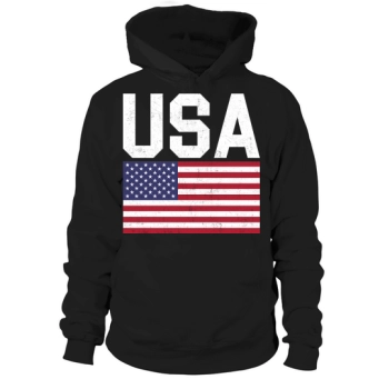 Independence Day USA Flag Hoodies