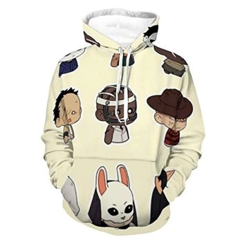 Dead by Daylight Hoodie &#8211; Funny Cartoon 3D Print Adults Pullover Hoodie