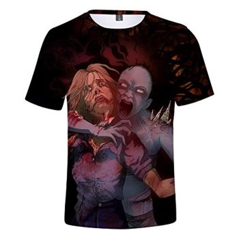 Dead by Daylight T-shirt &#8211; 3D Print Short Sleeve Casual T-shirt