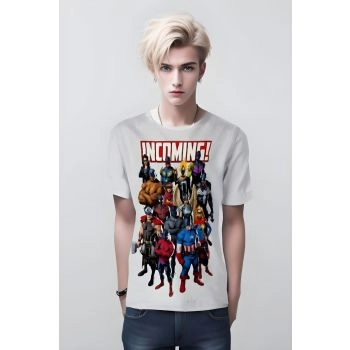 Marvel Cosmic Team T-shirt: The White Guardians of the Galaxy
